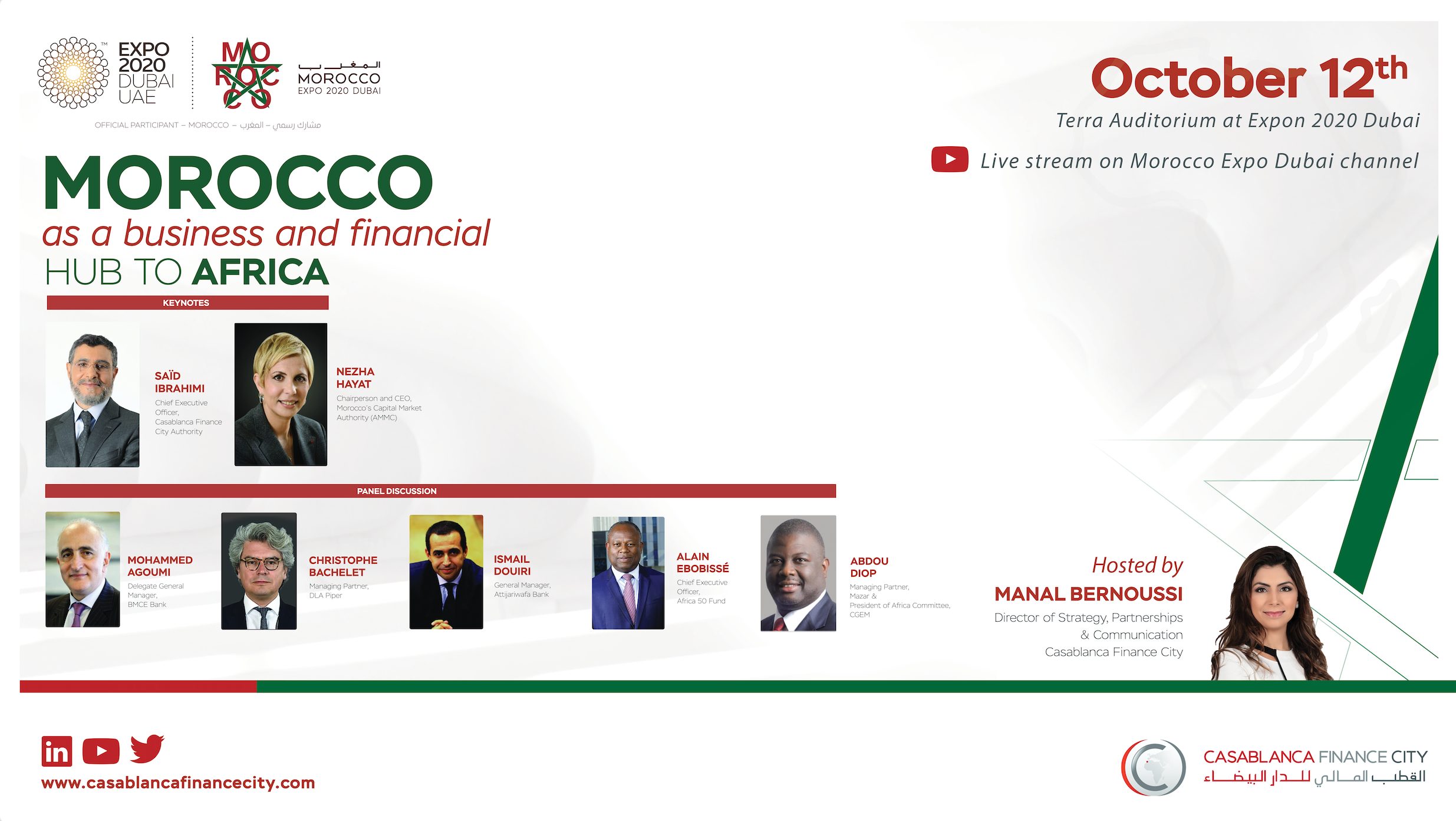 Expo 2020 Dubai: Morocco as a business and financial hub to Africa