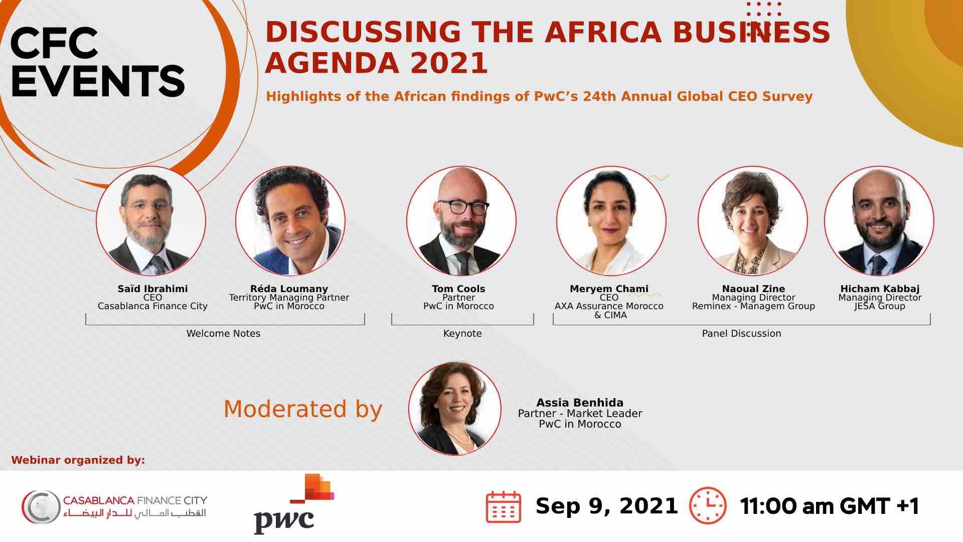 Unveiling of PwC’s 24th Annual Global CEO Survey: The Africa Business Agenda 2021